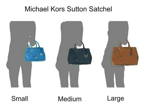 michael kors sutton satchel medium vs large|Bag Review: My Michael Kors Sutton Satchel in Black.